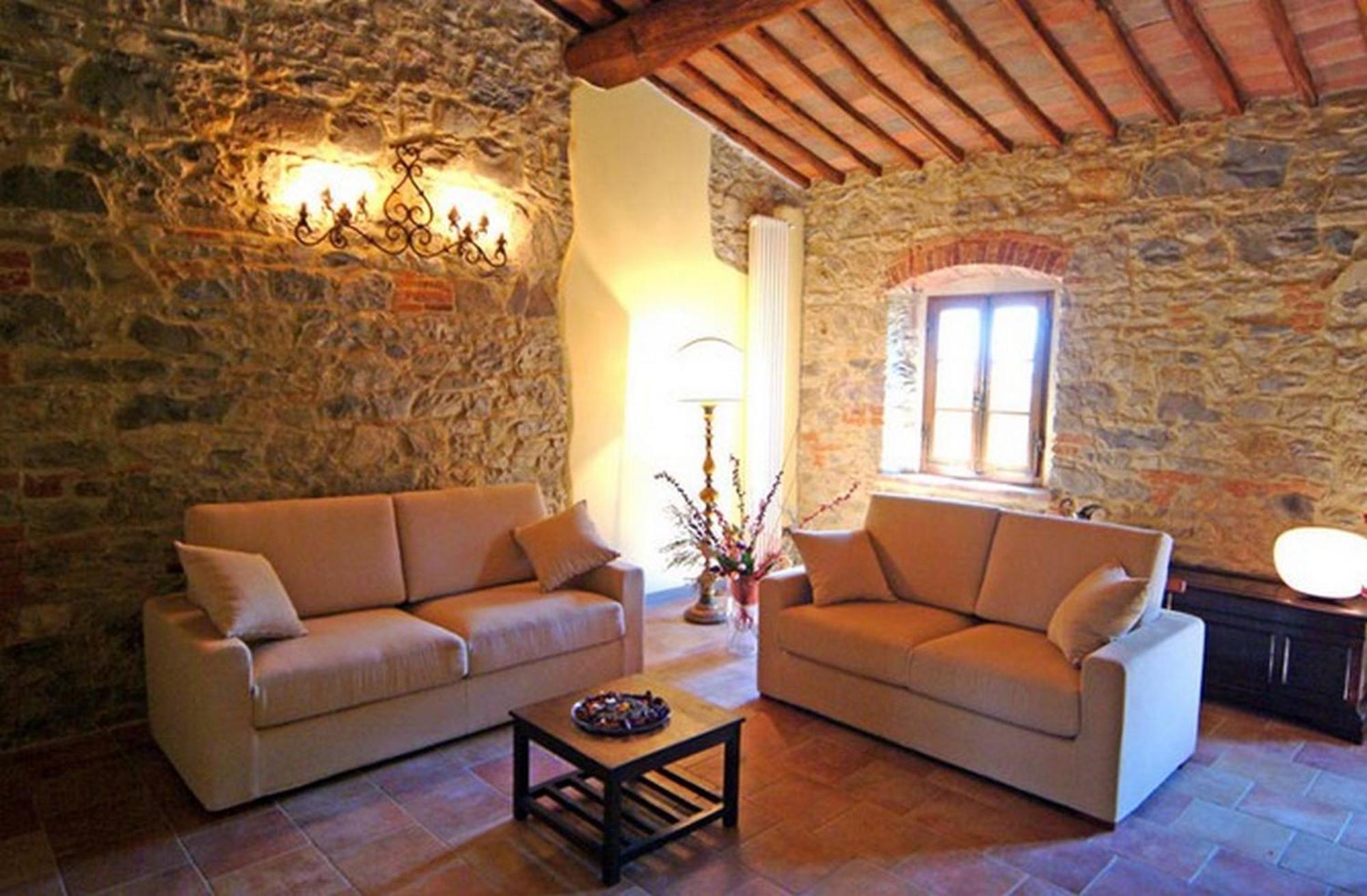 Podere Lucignano Secondo Agriturismo Джайоле ин Кианти Стая снимка