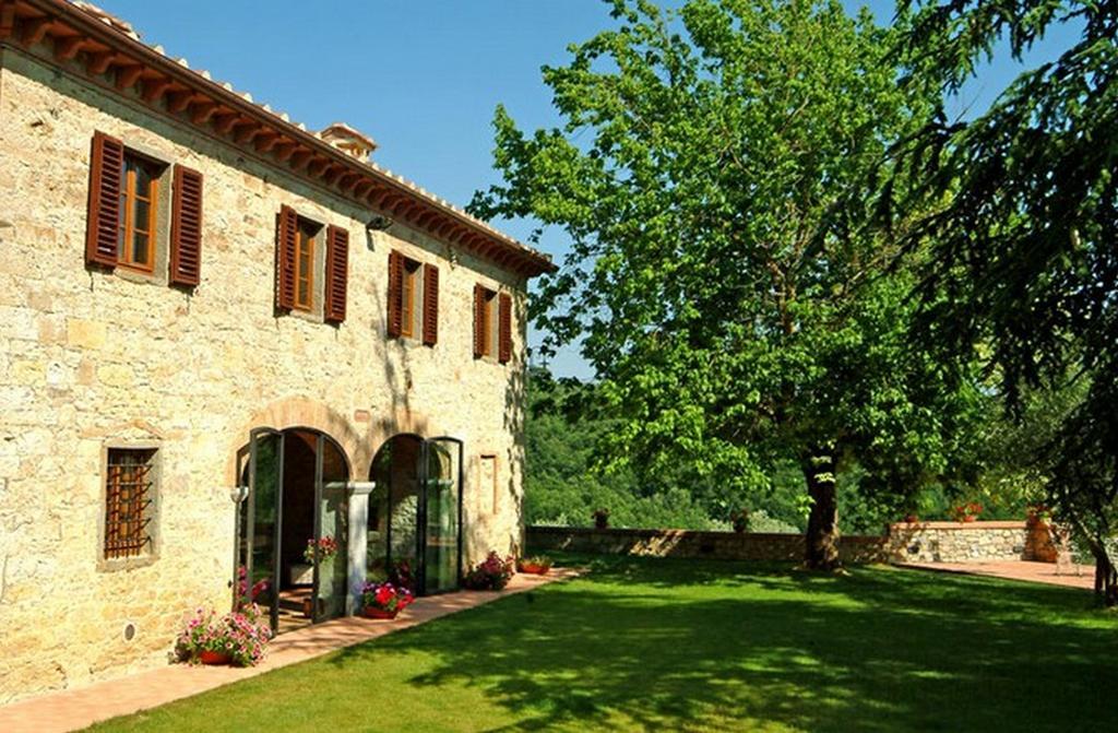 Podere Lucignano Secondo Agriturismo Джайоле ин Кианти Екстериор снимка